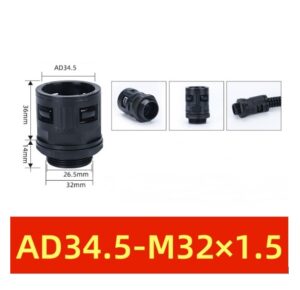 ĐẦU NỐI ỐNG RUỘT GÀ (NỐI THẲNG) AD34.5 M32x1.5 (MÃ: DT0132) – VIETSTCO ...